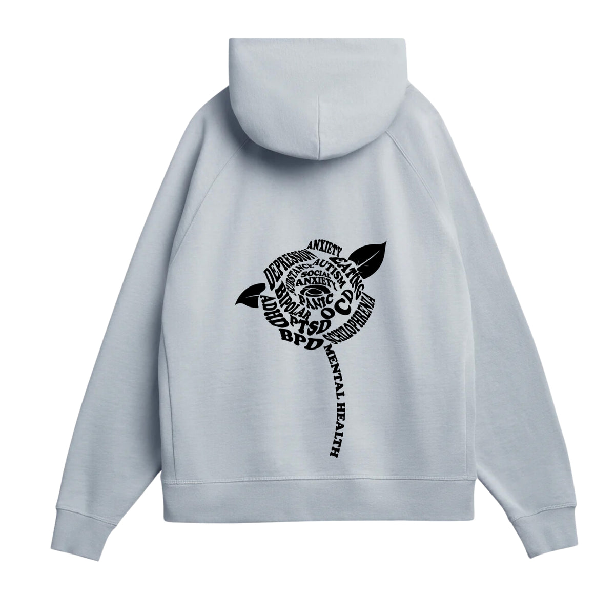 YNA FLOWER MENTAL HEALTH AWARENESS SWEATSHIRT
