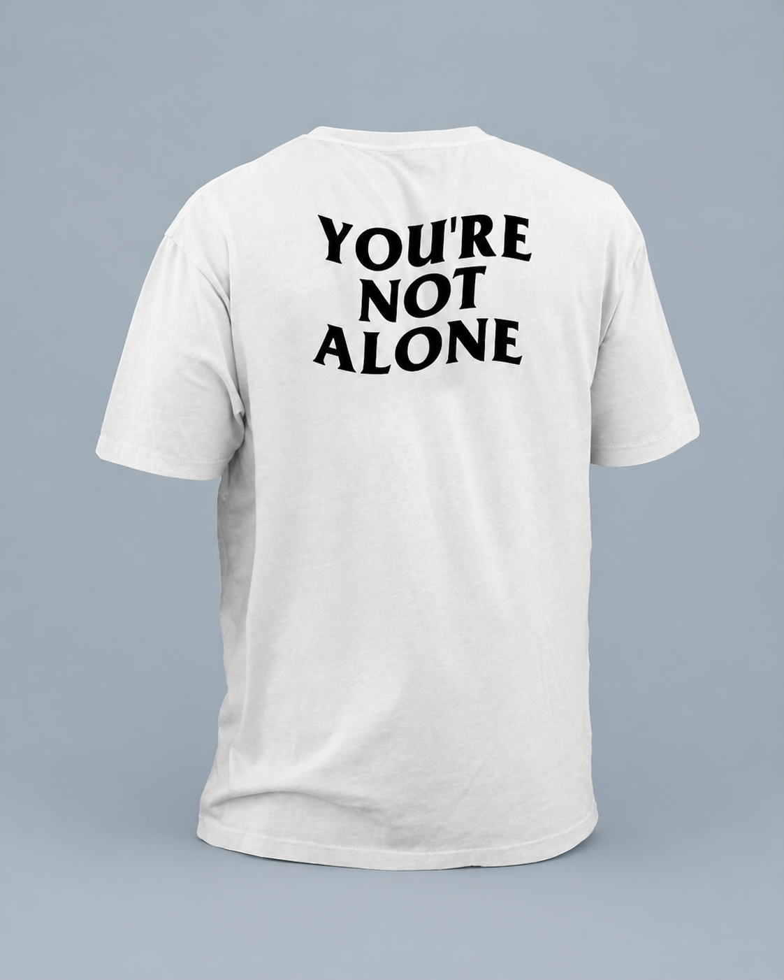YNA WAVE T-SHIRT - WHITE AND IVORY