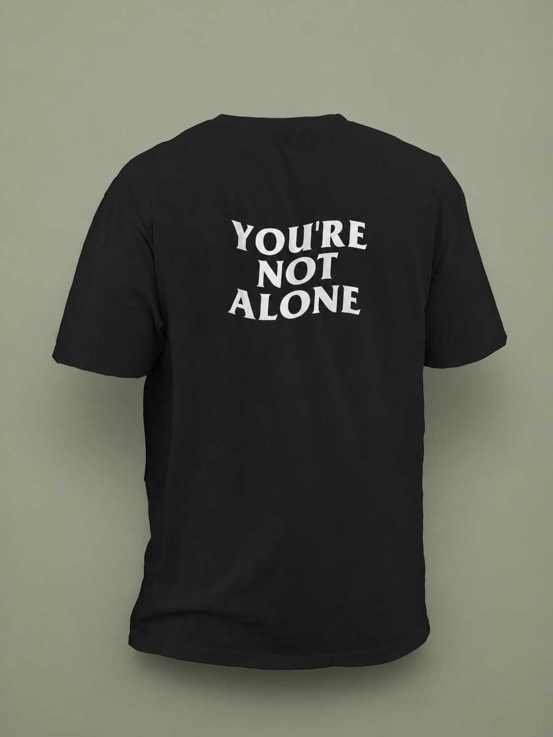 YNA WAVE T-SHIRT - BLACK