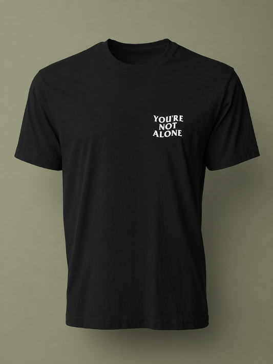 YNA WAVE T-SHIRT - BLACK