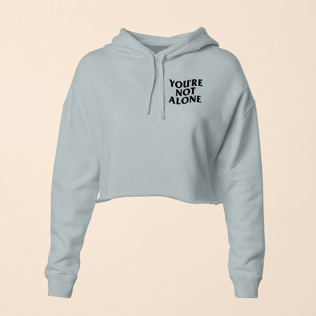 YNA WAVE & FLOWER HOODIE - TEAL