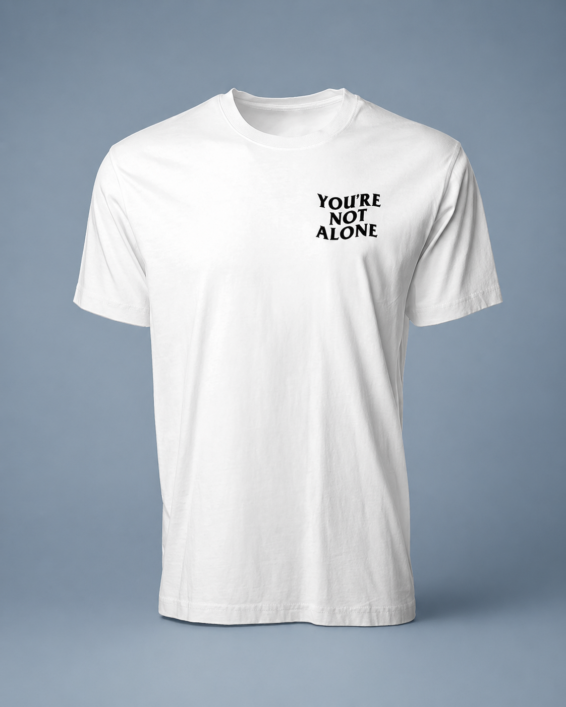 YNA WAVE T-SHIRT - WHITE AND IVORY